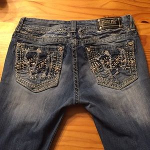 Gently worn miss me jeans